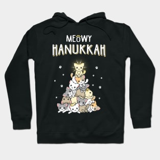 Meowy Hanukkah Hoodie